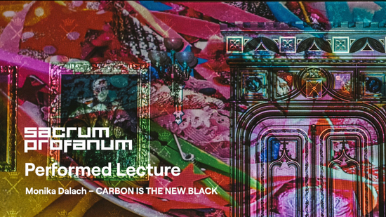 Monika Dalach: CARBON IS THE NEW BLACK (Trailer) (Sacrum Profanum) (2020)